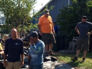 jorge and Ed the pond professor