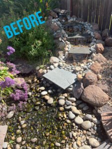 A bad build pondless waterfall