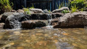 rebuild water feature pondless 