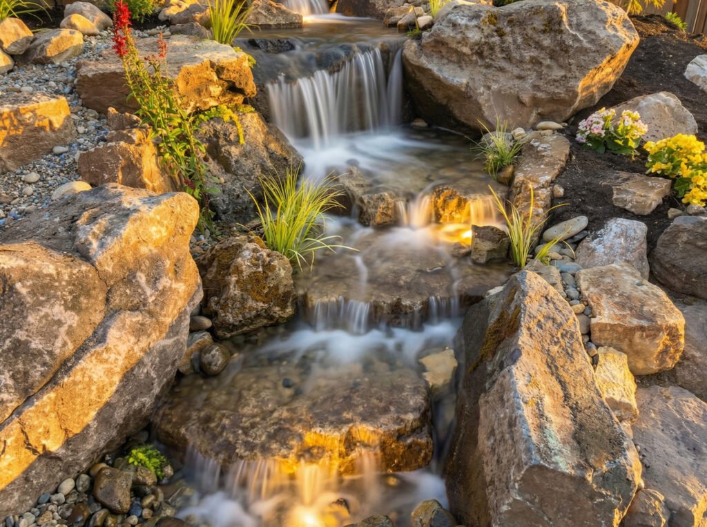 pondless waterfall build in moraga ca