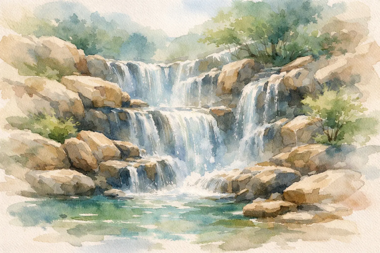 Natural Stone Waterfall Design That Feels Real
