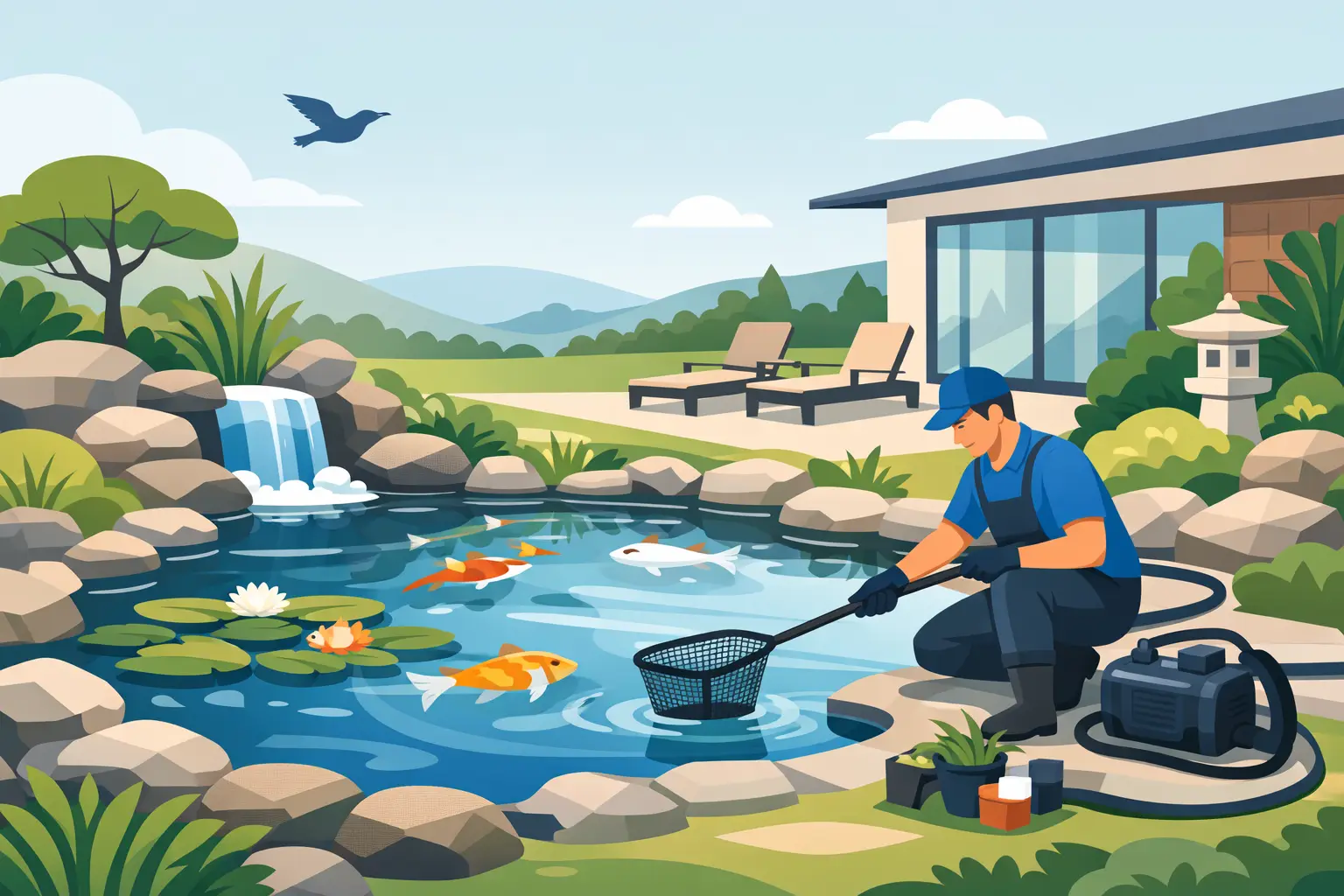 Pond Maintenance Service Bay Area Homeowners Trust