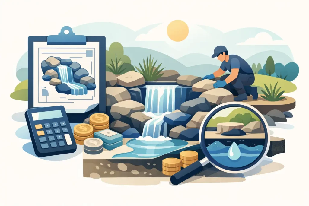 Pondless Waterfall Installation Cost Explained