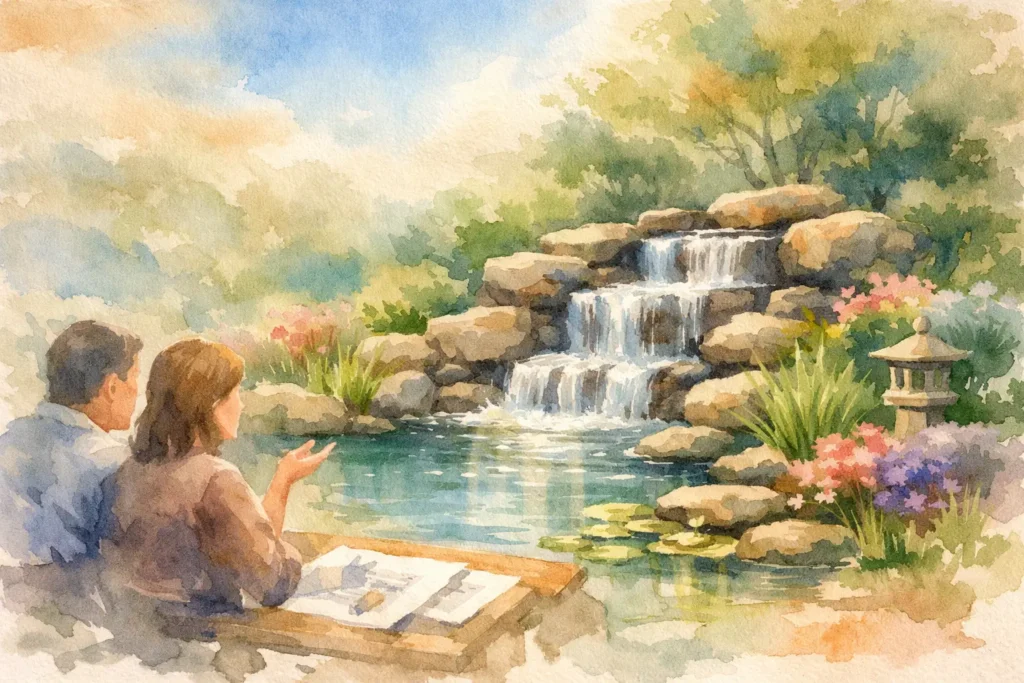 What a Water Feature Design Consultation Solves
