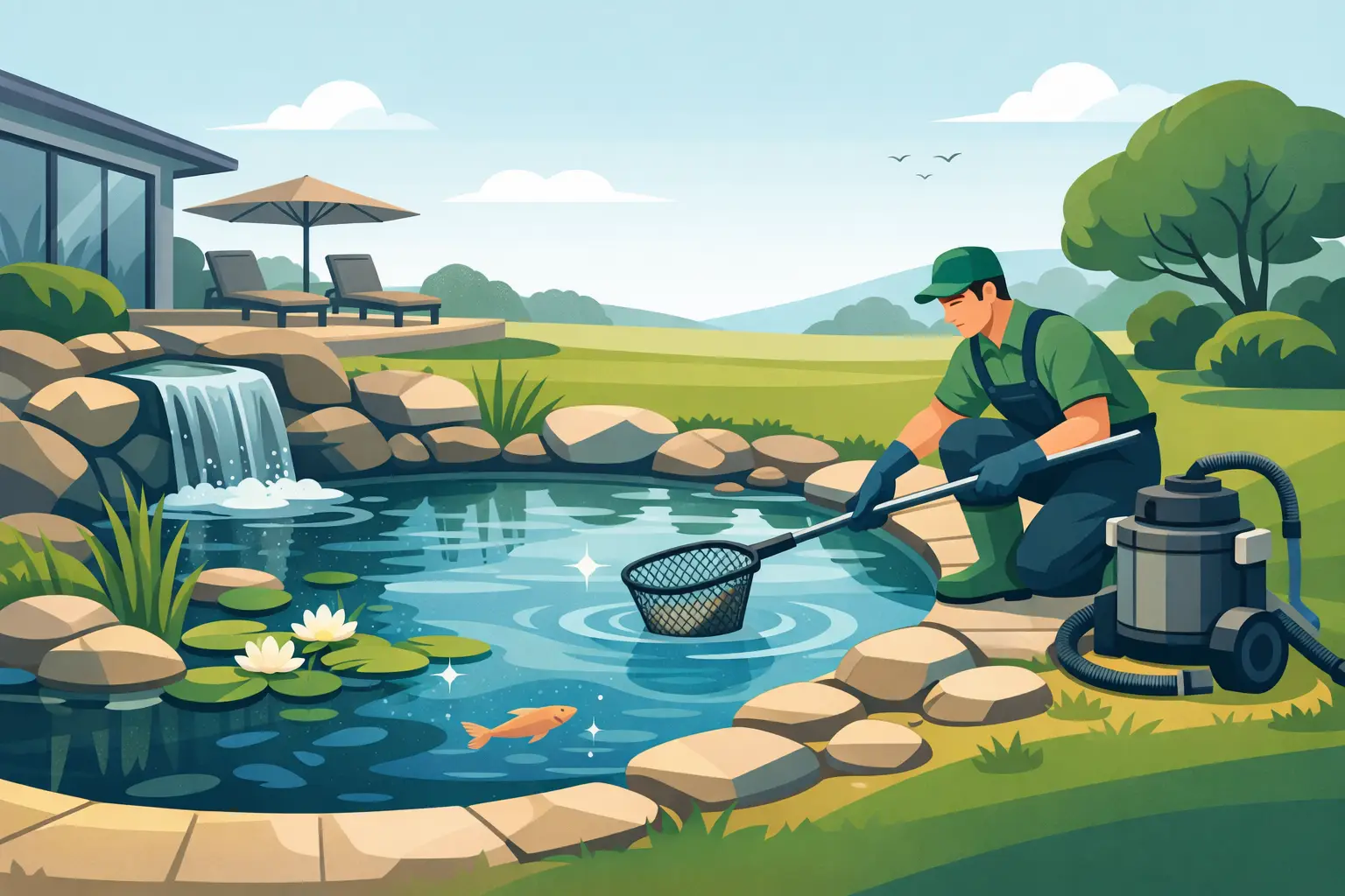When a Professional Pond Cleaning Service Pays Off
