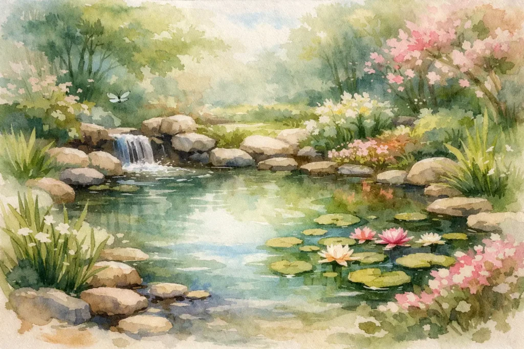 12 Garden Pond Design Ideas That Feel Natural