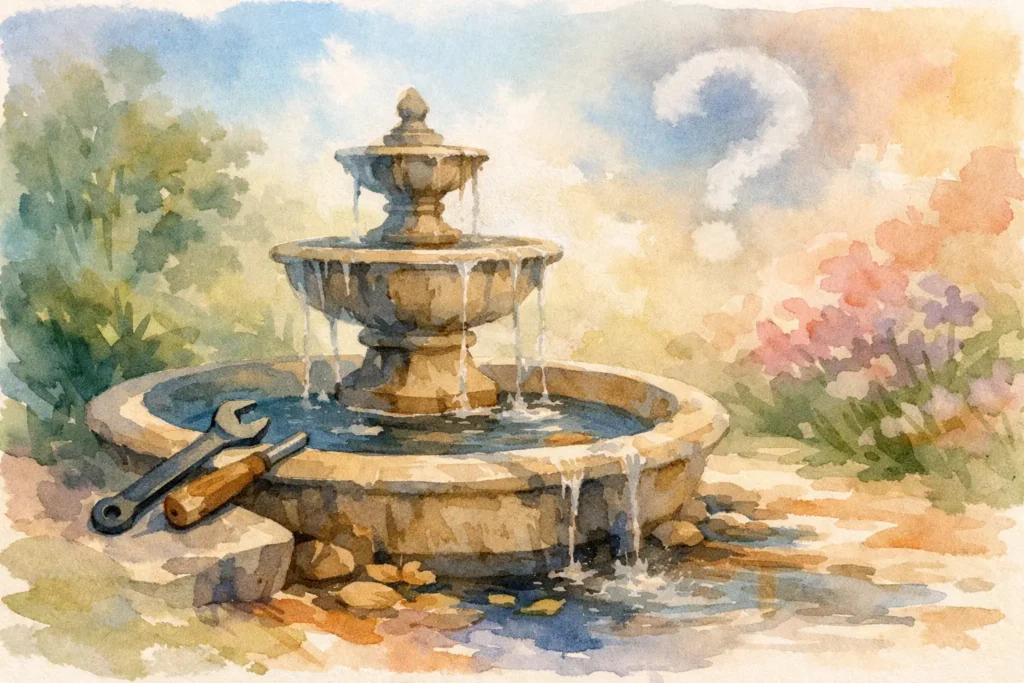 Fountain Not Working Troubleshooting Made Clear