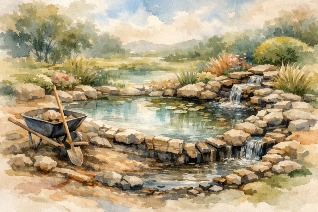 Landscape Pond Renovation: When Repair Isn't Enough