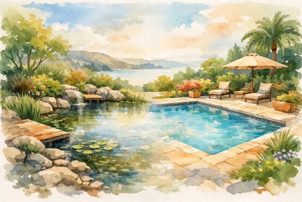 Natural Swim Pond Versus Pool for Bay Area Homes