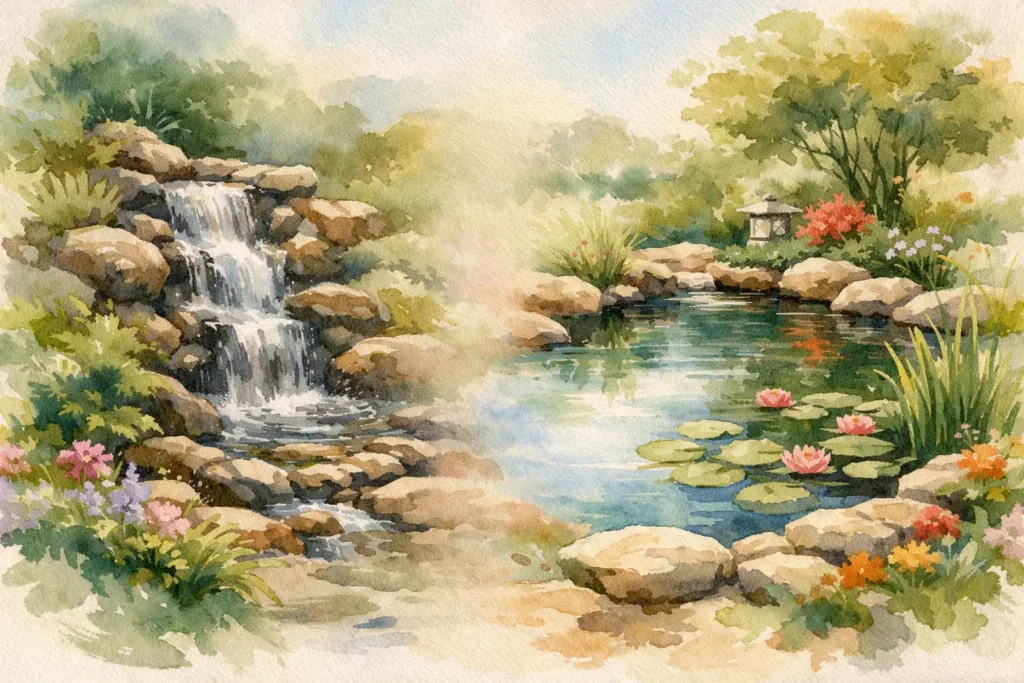 Pondless Waterfall Versus Garden Pond Choices