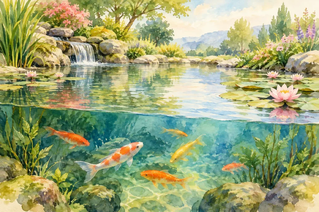 How Deep Should Ponds Be for Fish and Beauty?