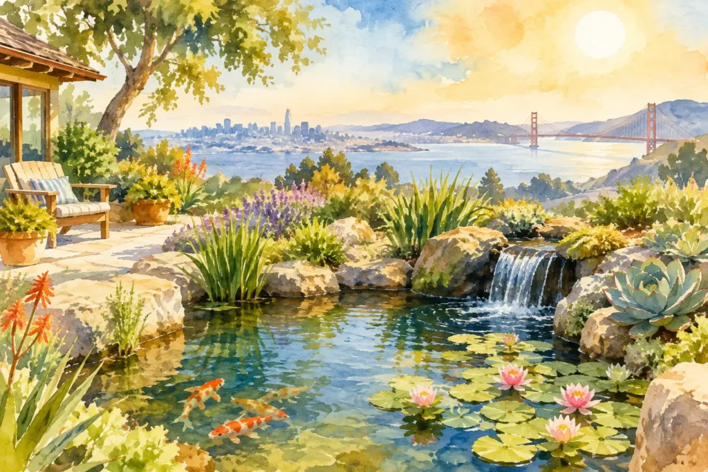 Is the Bay Area Too Hot for a Backyard Pond?