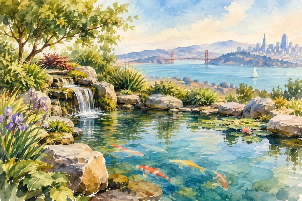 Who Are the Best Pond Builders in the Bay Area?