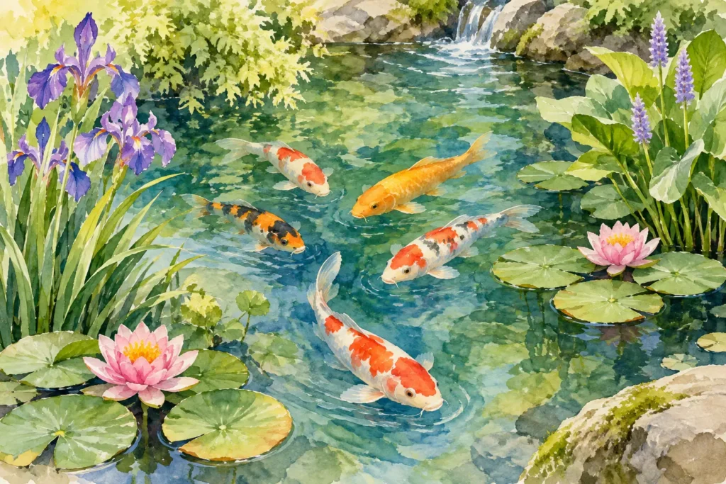 12 Best Plants for Koi Ponds That Thrive