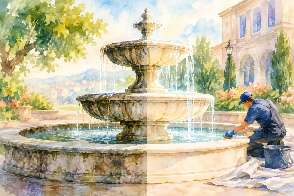 Commercial Fountain Restoration That Lasts