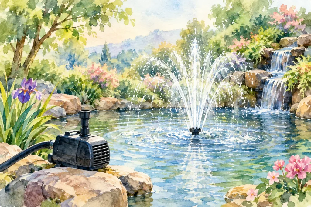 Fountain Pumps That Keep Water Features Beautiful